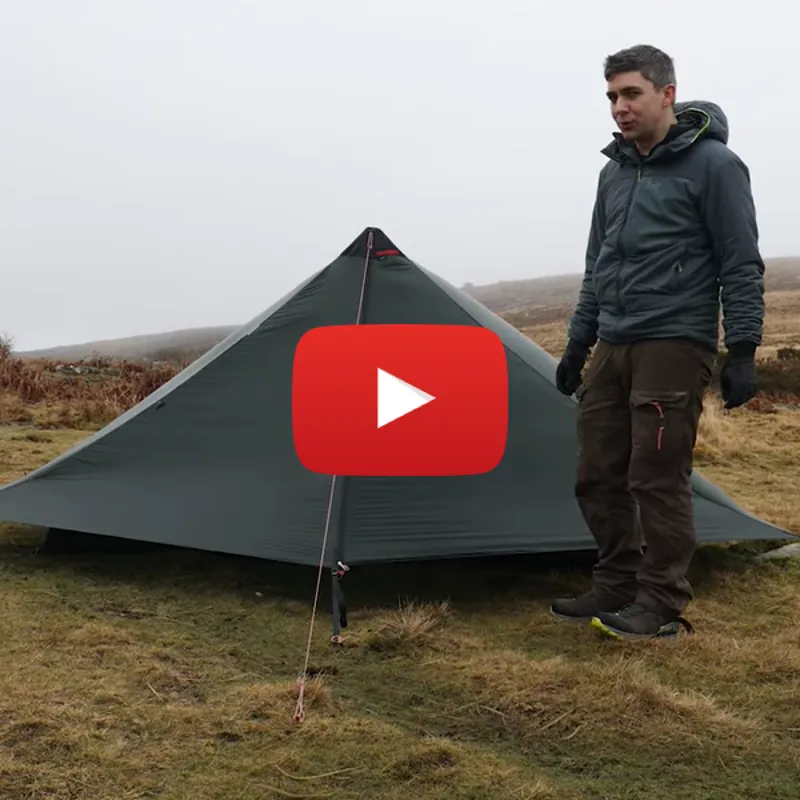 The Hilleberg Anaris in windy conditions